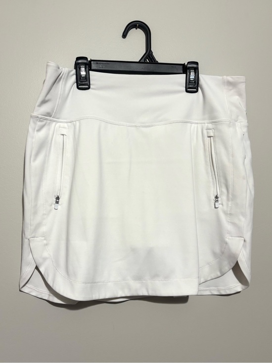 Athleta Pants - Athleta Fairway Golf Skort White Womans Size Large